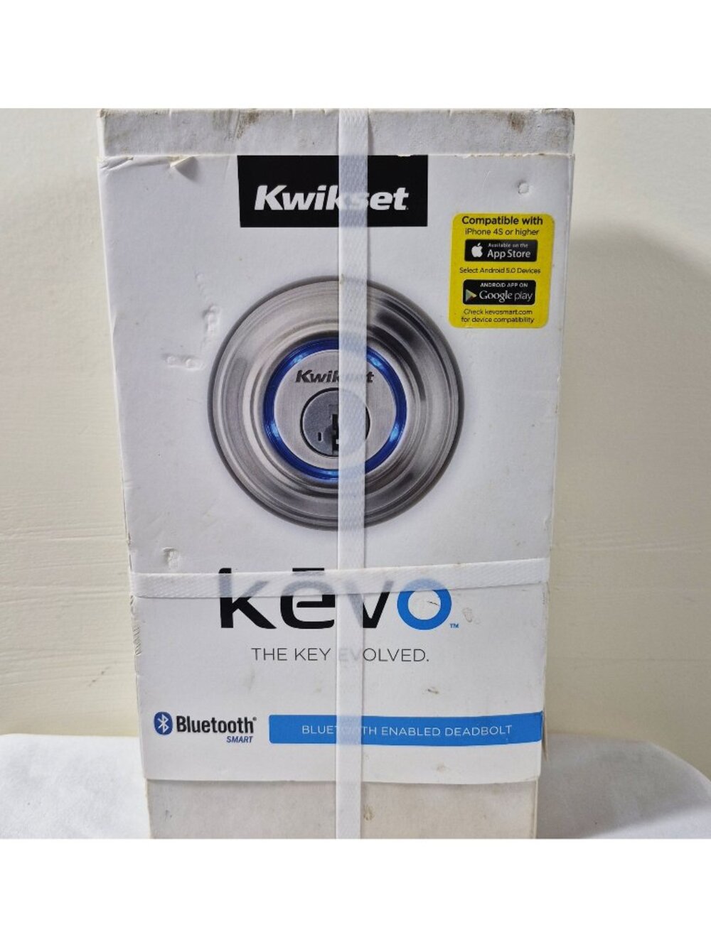 Kwikset Kevo 925 Bluetooth Smart Deadbolt Satin Nickel New Factory Sealed